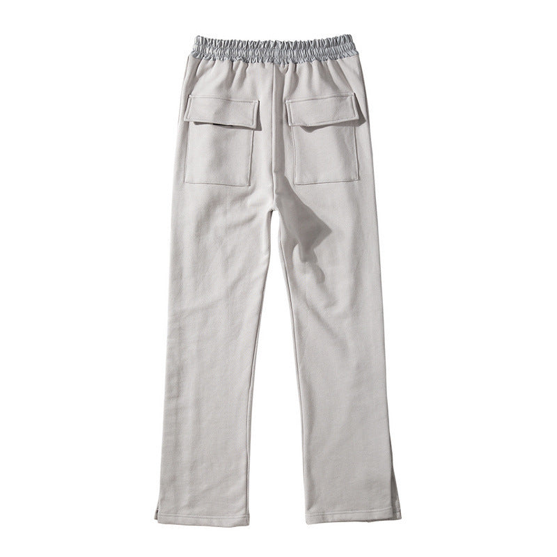 Men's Fashion And Comfort Dark Button Slacks