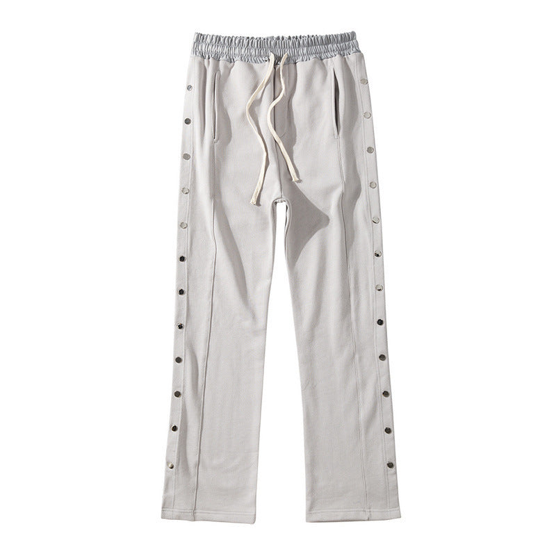 Men's Fashion And Comfort Dark Button Slacks
