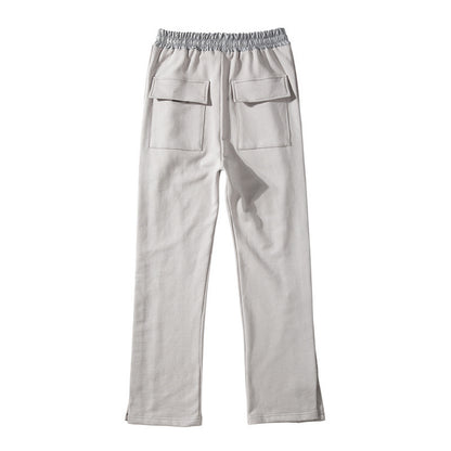 Men's Fashion And Comfort Dark Button Slacks